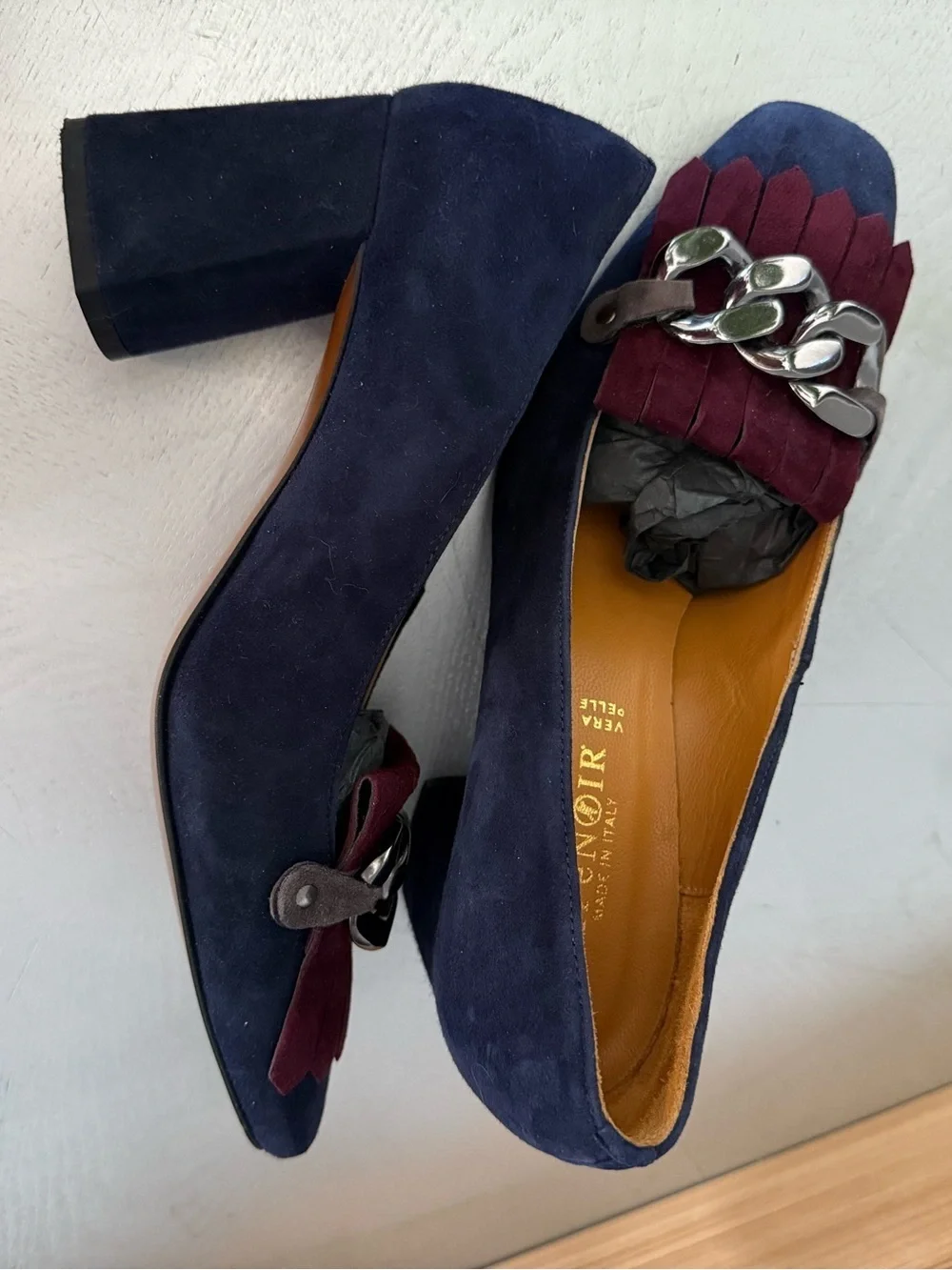 CAFÈ NOIR Suede Loafers